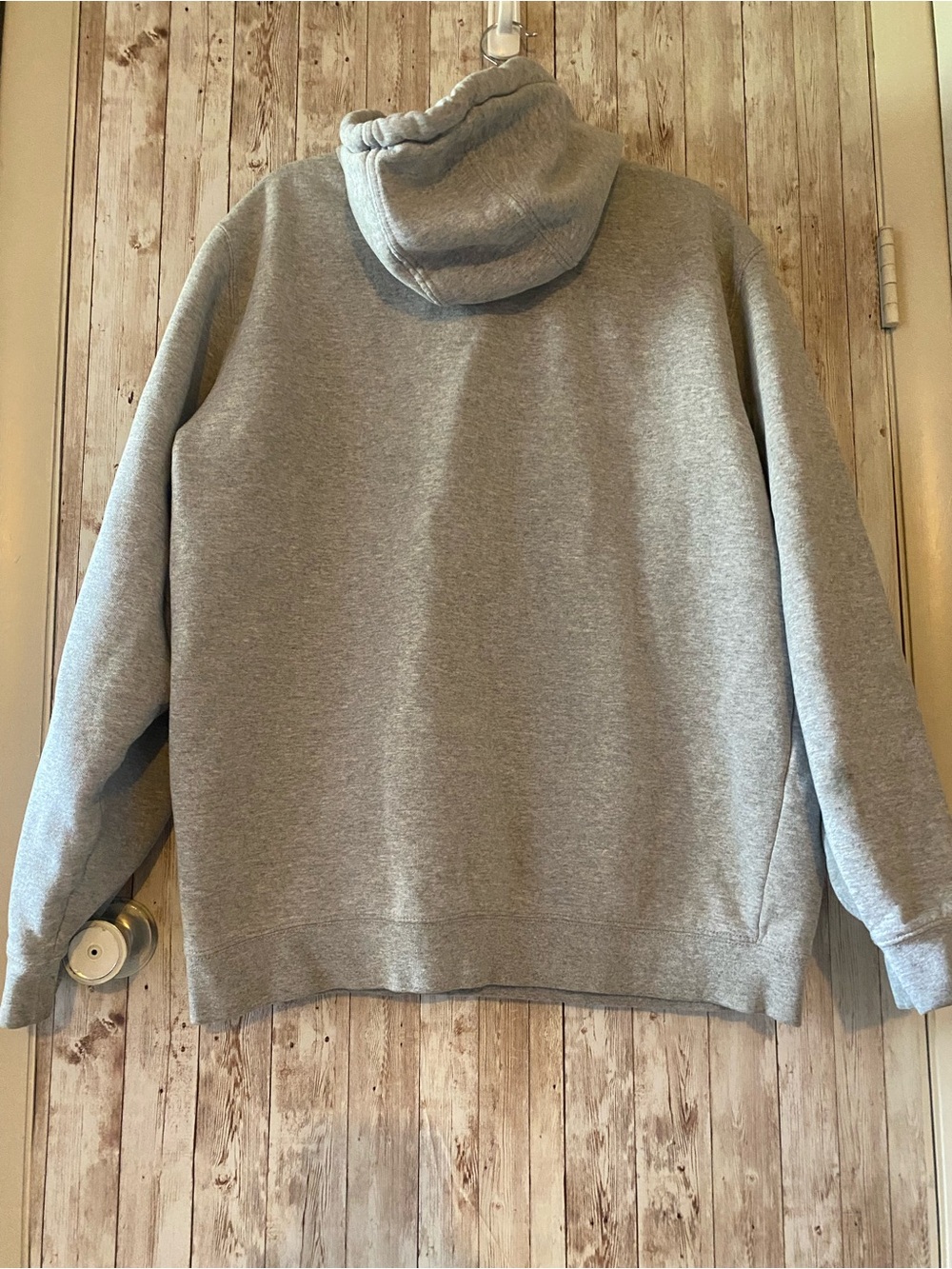 Carhartt Men's Hooded Sweatshirt - Gray Size Large Loose fit READ - Picture 5 of 7
